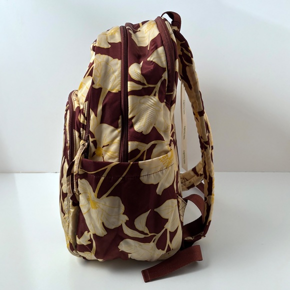 Vera Bradley Bancroft Backpack – Scattered Anemones Pattern (NEW with Tags) - Picture 5 of 11